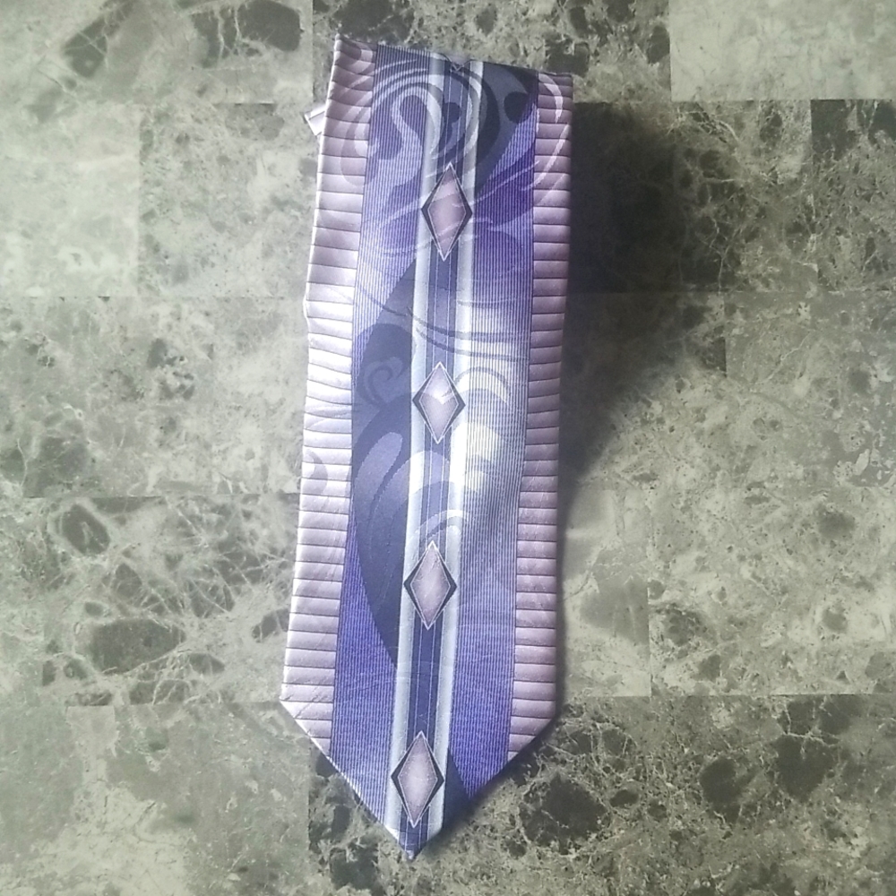 Rudee Ricco (Italian Design tie), Purple-blue